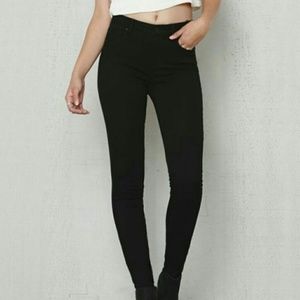 PacSun Mallary Black Mid Rise Skinny Jeans
